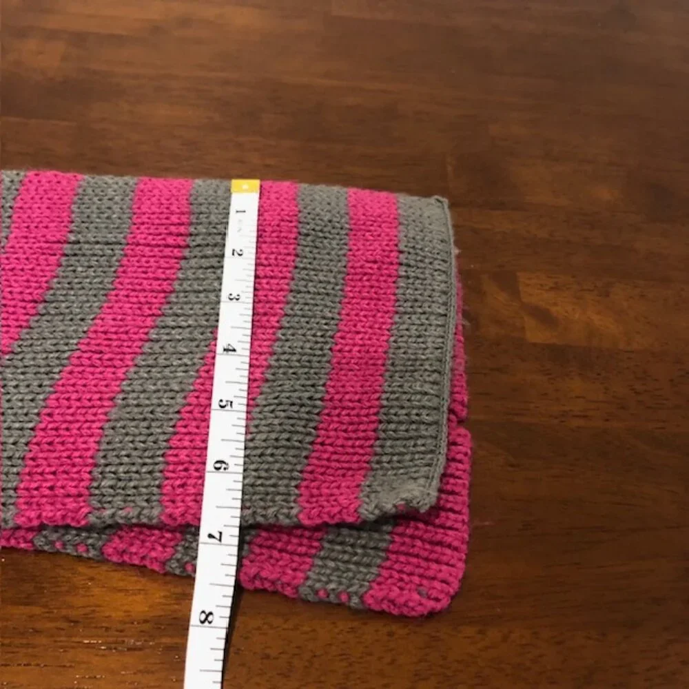 Vera Bradley Striped Knit Multicolor Scarf.